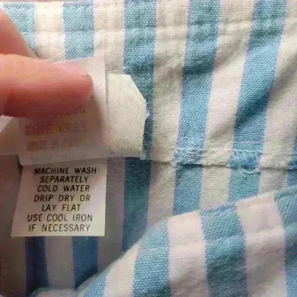 VTG Wear-Abouts Womans striped Romper sz Med. - Picture 7 of 8